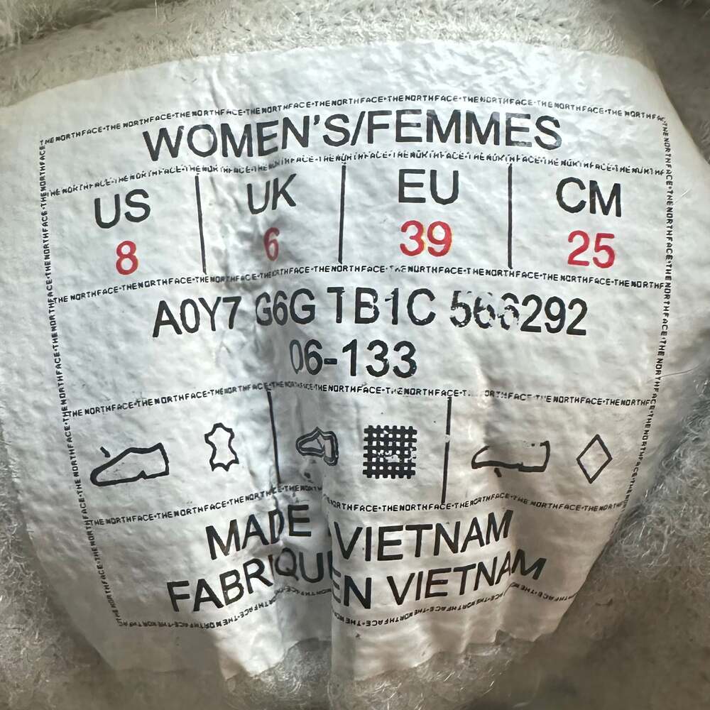 The North Face Women's Nuptse Faux Fur Snow Boots - Picture 8 of 9